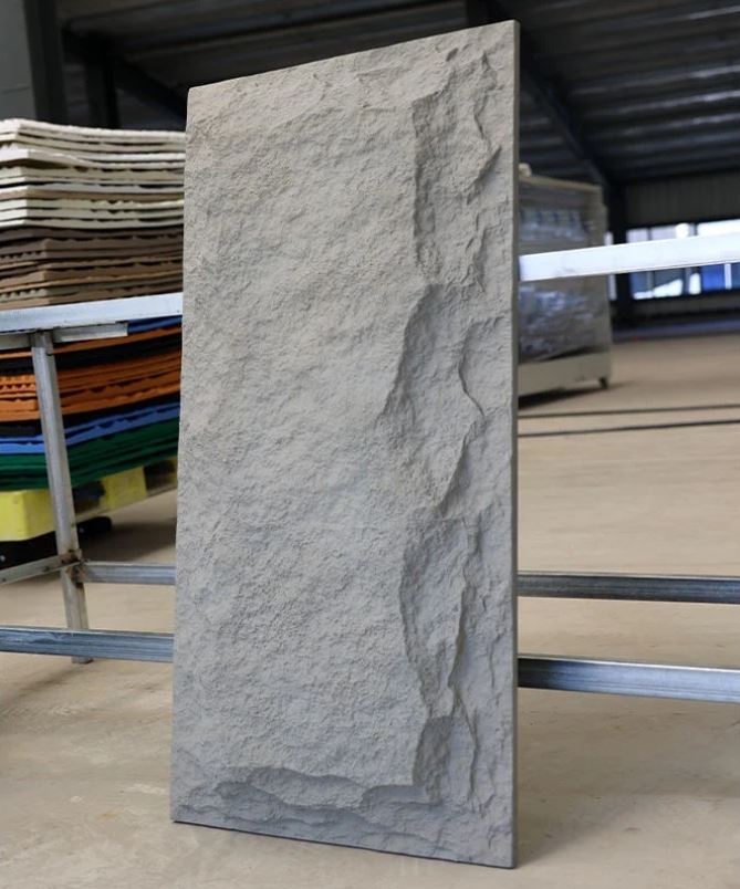 Pu kő falpanel poliuretán kő 3D mesterséges faltábla